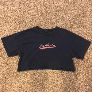 John Galt Los Angeles Cropped Tee